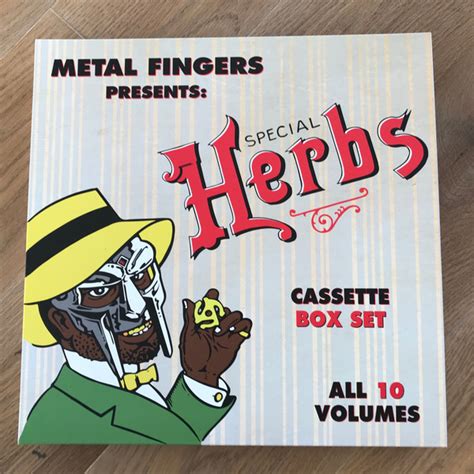 metal fingers presents special herbs box set|presents special herbs box set.